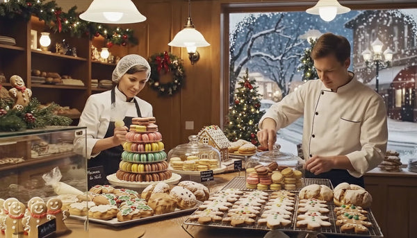 Step Into the Sweetest Holiday Scene: A Winter Bakery Filled With Magic