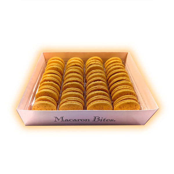 Pumpkin Macaron Cookies Gift Box - 24 Count