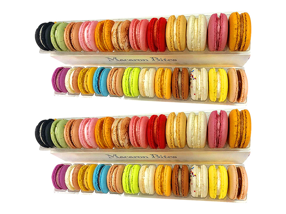 24 Assorted French Macaron Cookies Value Pack of 2 (48 macarons total)