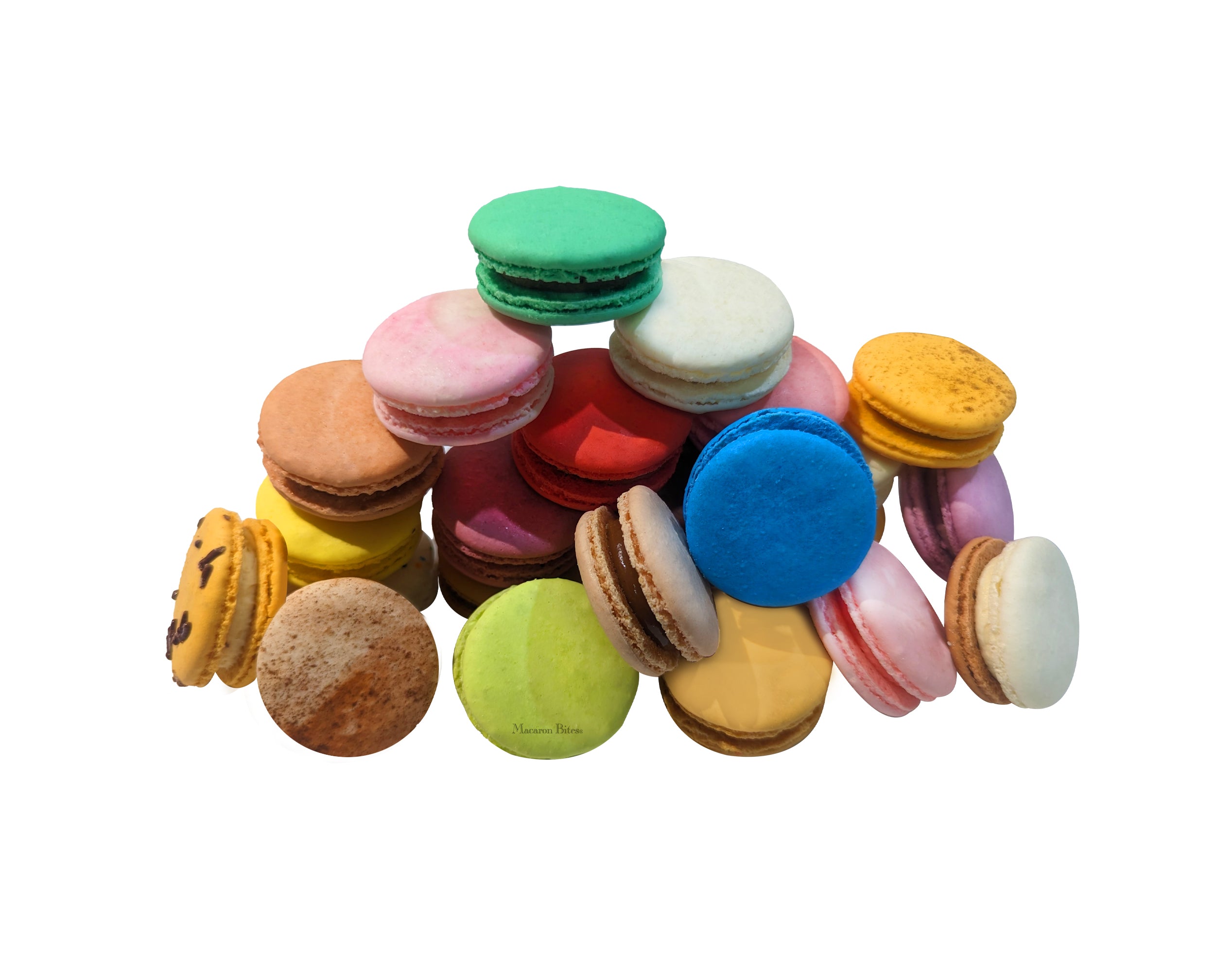 Assorted Macaron Cookies Gift Box - 24 Count