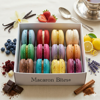 French Macarons - Assortment Gift Box (12 macarons)