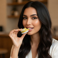 Gourmet Pineapple Macarons - 24 Count