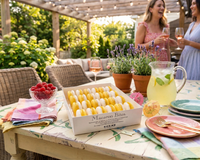 Gourmet Pineapple Macarons - 24 Count