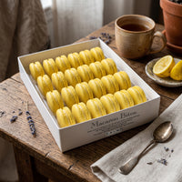 Lemon French Macarons Macaron Bites® - 24 Count