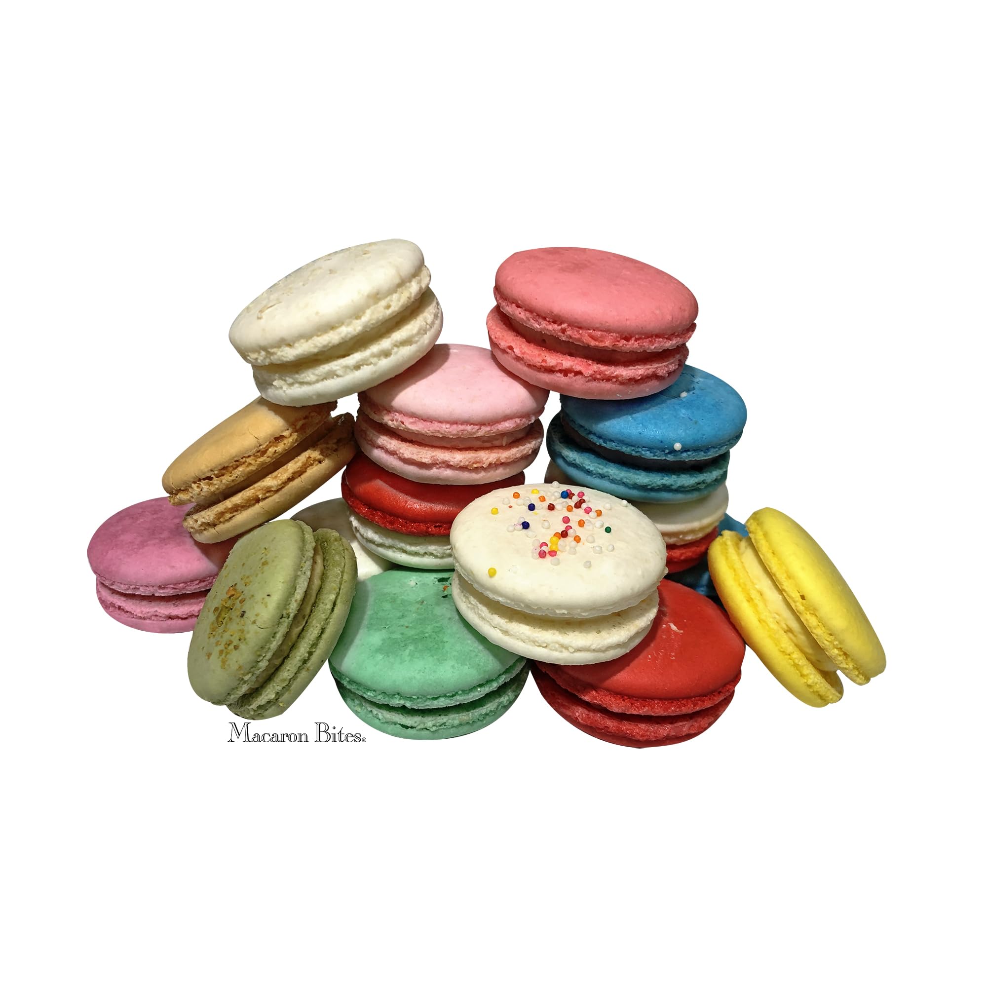 Gourmet Macarons Gift Box - 24 Pack | Assorted French Macarons